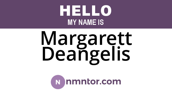 Margarett Deangelis