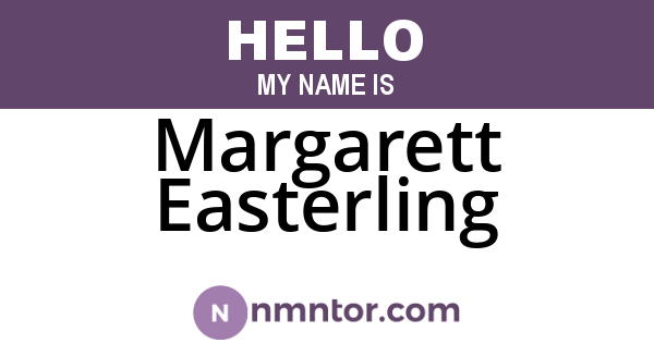 Margarett Easterling