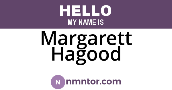 Margarett Hagood