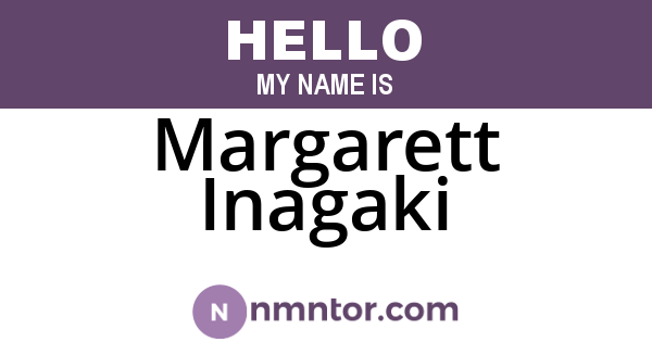 Margarett Inagaki