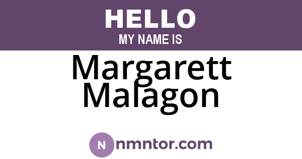 Margarett Malagon