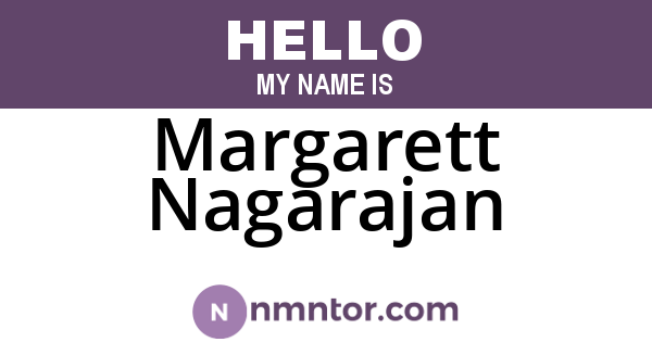 Margarett Nagarajan
