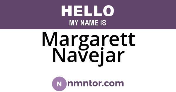 Margarett Navejar