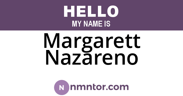 Margarett Nazareno