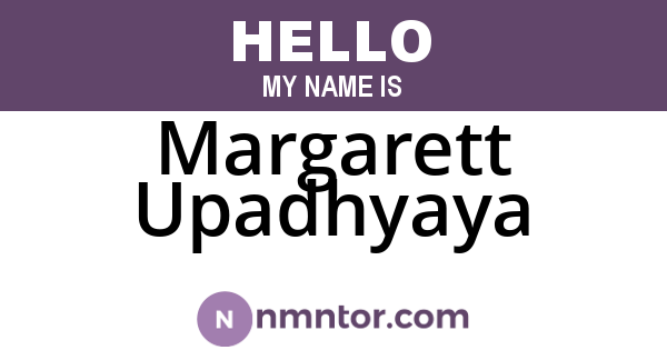 Margarett Upadhyaya