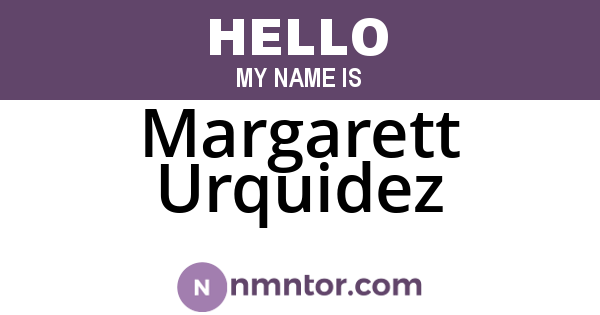 Margarett Urquidez