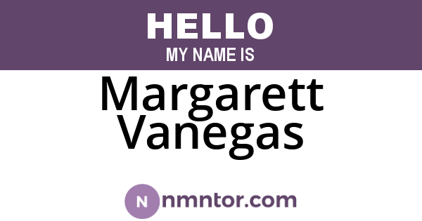 Margarett Vanegas