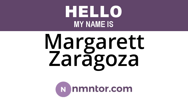 Margarett Zaragoza