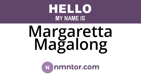Margaretta Magalong