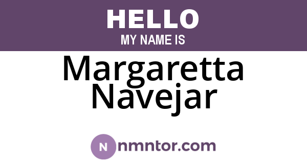 Margaretta Navejar