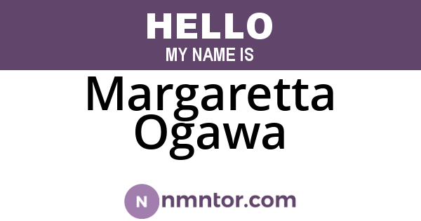 Margaretta Ogawa