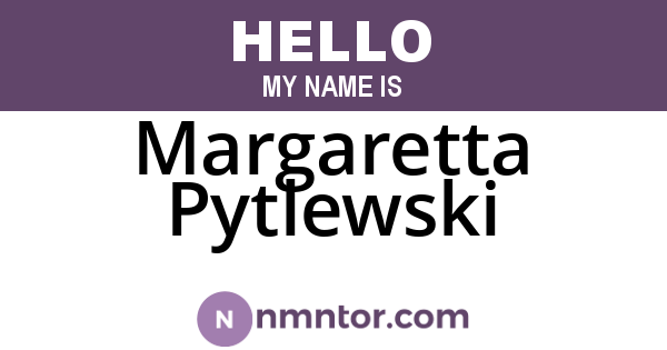 Margaretta Pytlewski