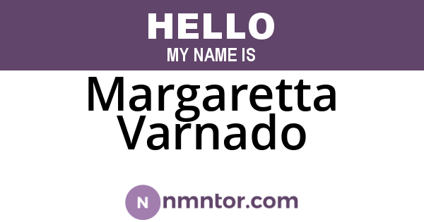 Margaretta Varnado