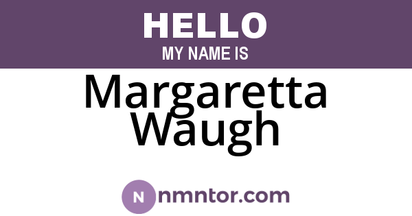 Margaretta Waugh