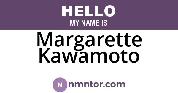 Margarette Kawamoto