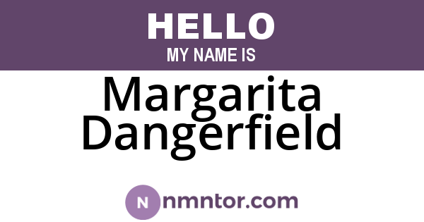 Margarita Dangerfield