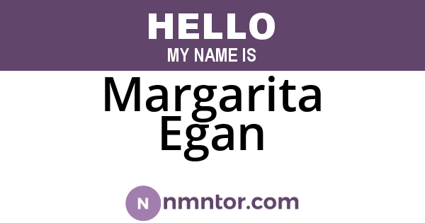 Margarita Egan