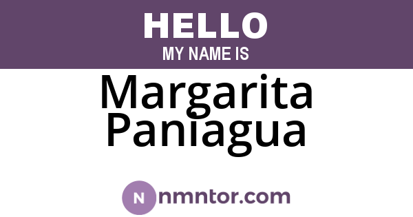 Margarita Paniagua