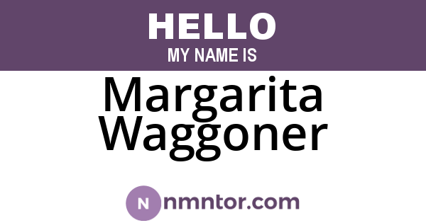 Margarita Waggoner
