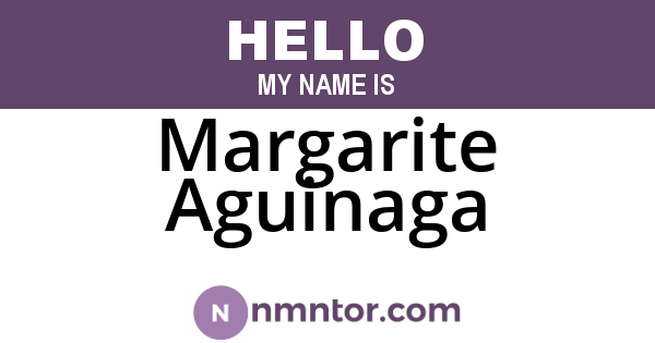 Margarite Aguinaga