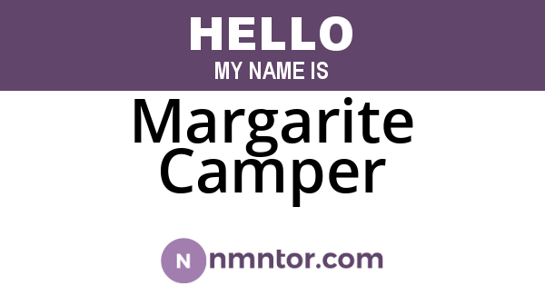 Margarite Camper