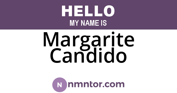 Margarite Candido