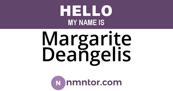 Margarite Deangelis