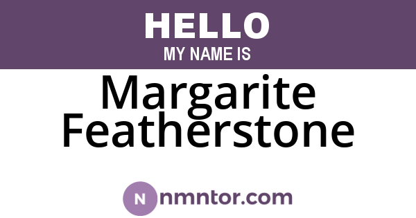 Margarite Featherstone