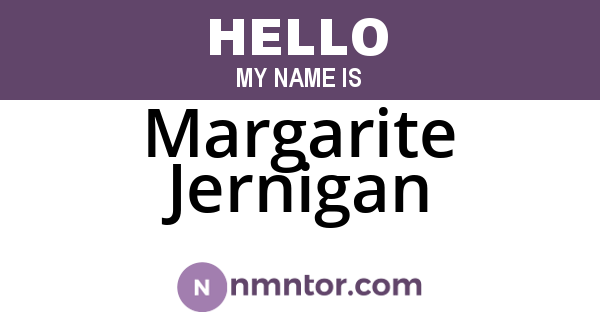 Margarite Jernigan