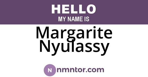 Margarite Nyulassy