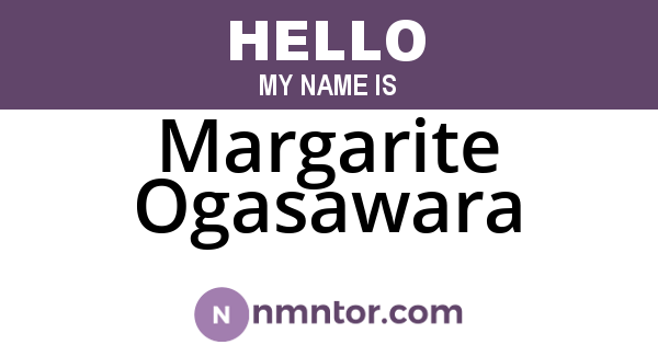 Margarite Ogasawara