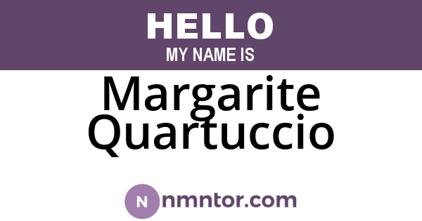 Margarite Quartuccio