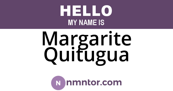 Margarite Quitugua