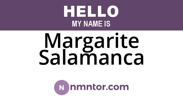 Margarite Salamanca