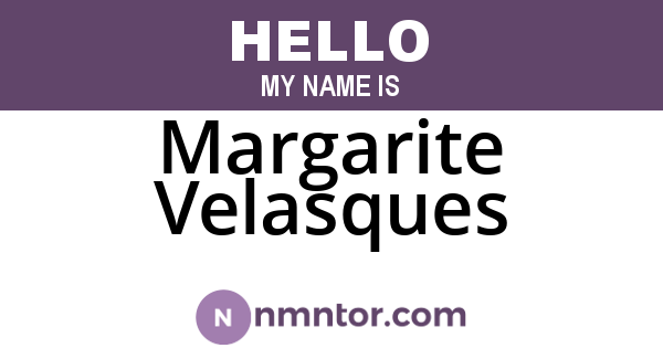 Margarite Velasques