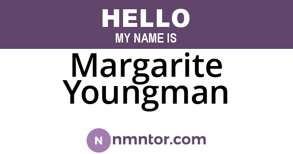 Margarite Youngman