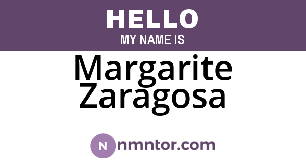 Margarite Zaragosa