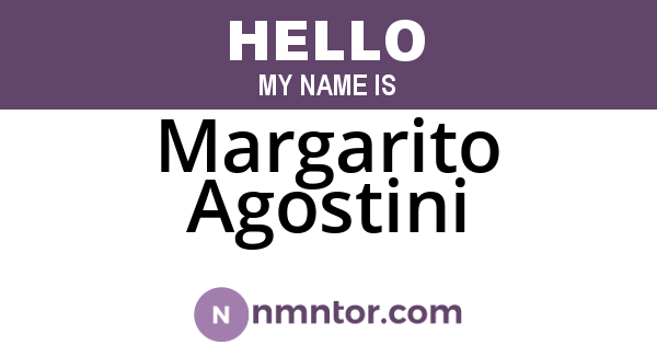Margarito Agostini