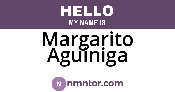 Margarito Aguiniga