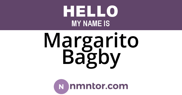 Margarito Bagby