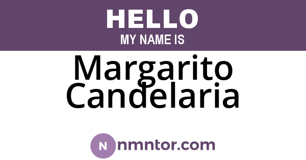 Margarito Candelaria
