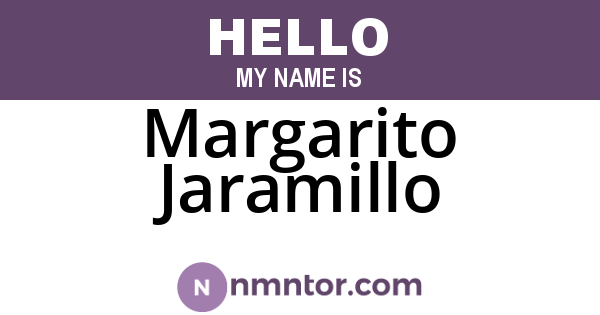 Margarito Jaramillo
