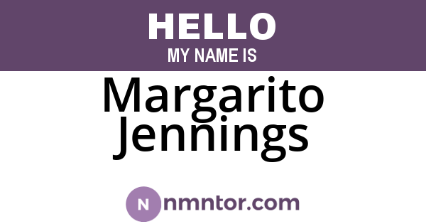 Margarito Jennings