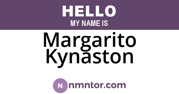 Margarito Kynaston