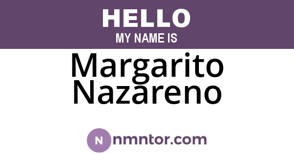 Margarito Nazareno