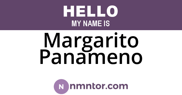Margarito Panameno