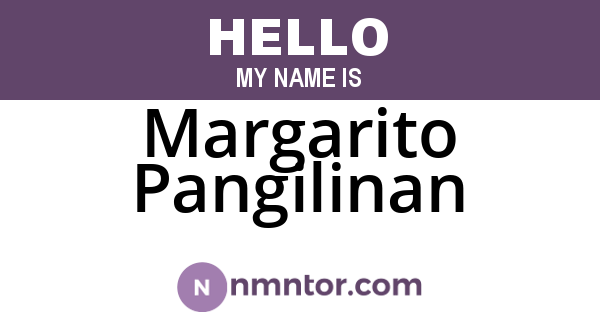 Margarito Pangilinan