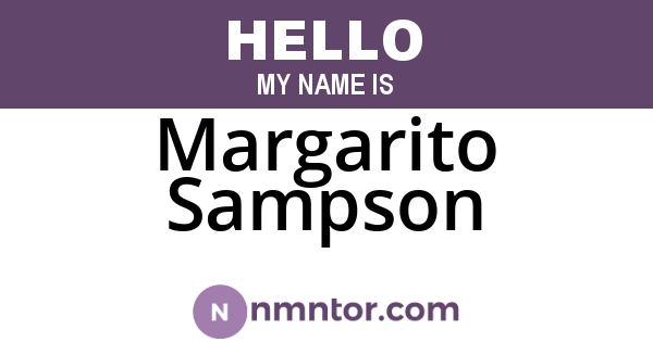Margarito Sampson