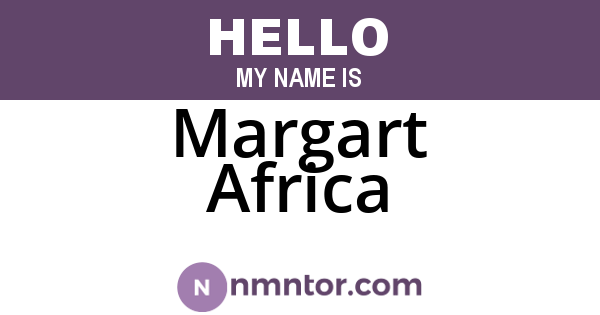 Margart Africa