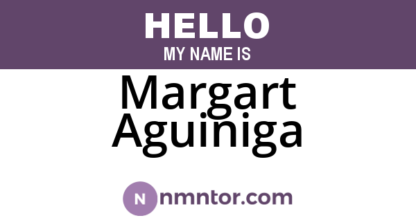 Margart Aguiniga